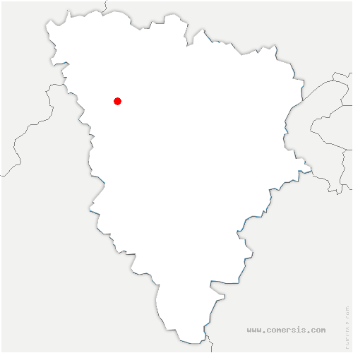 carte de localisation de Montchauvet