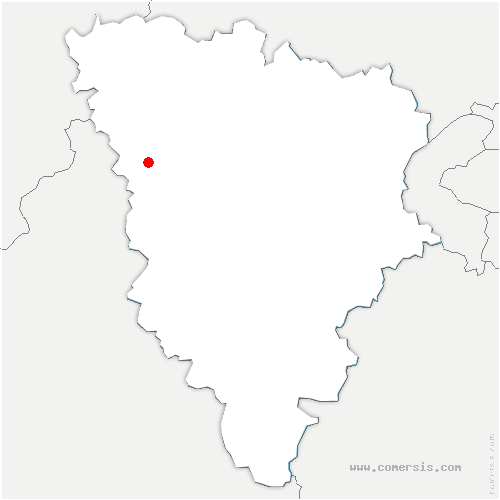 carte de localisation de Nucourt