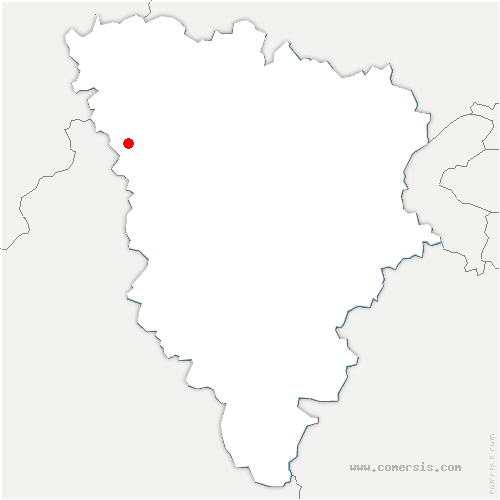 carte de localisation de Pecqueuse