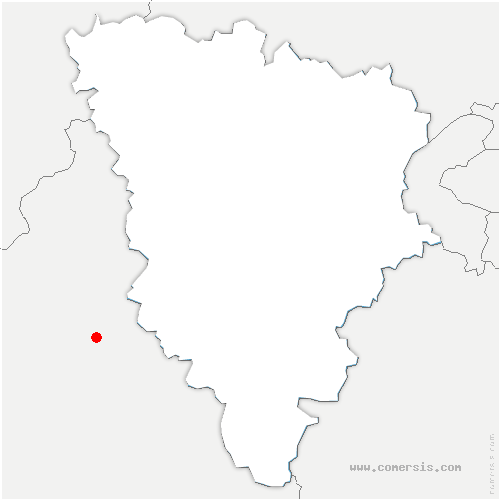 carte de localisation de Plessis-Saint-Benoist