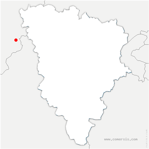 carte de localisation de Saint-Clair-sur-Epte