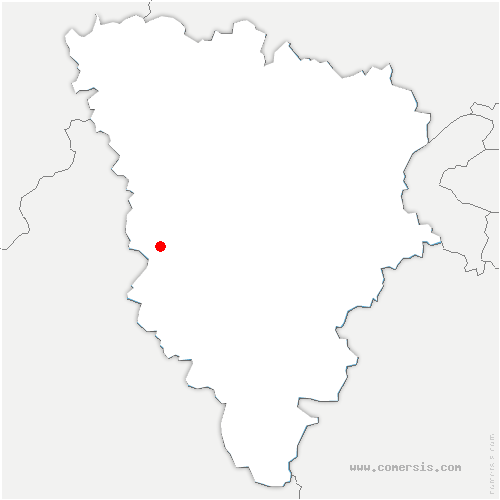 carte de localisation de Seraincourt