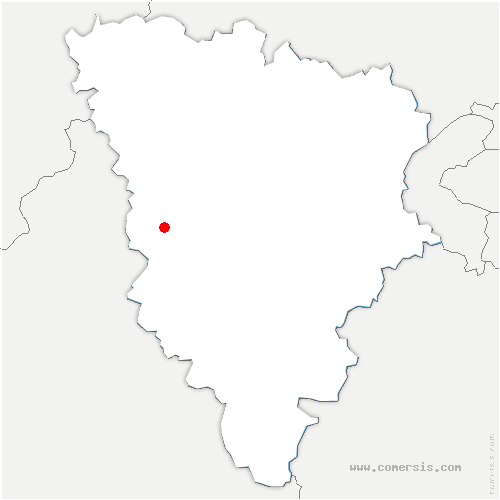 carte de localisation de Sermaise