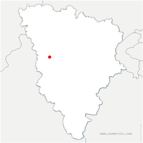 carte de localisation du Val-Saint-Germain