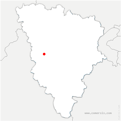 carte de localisation de Vigny