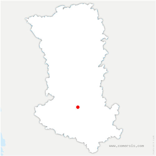 carte de localisation de Aigonnay