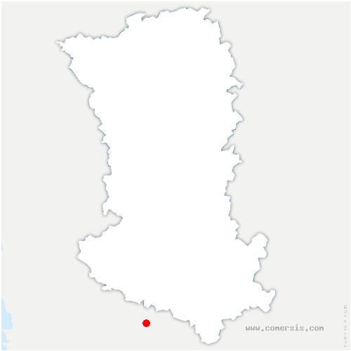 carte de localisation d'Asnois