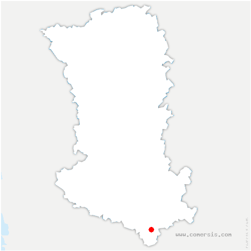 carte de localisation d'Availles-Limouzine