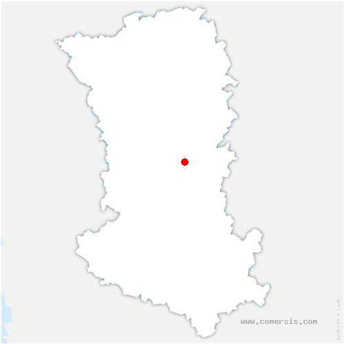 carte de localisation de Bellefonds