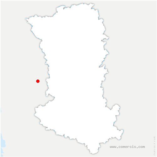 carte de localisation de Boivre-la-Vallée 