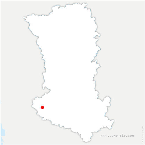 carte de localisation de Châtillon