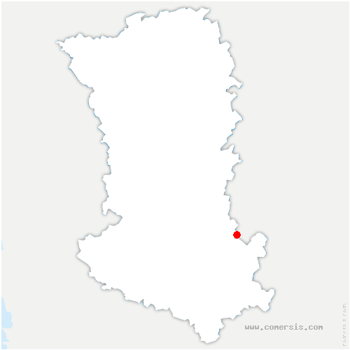 carte de localisation de Chenay