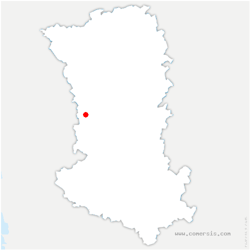 carte de localisation de Cissé
