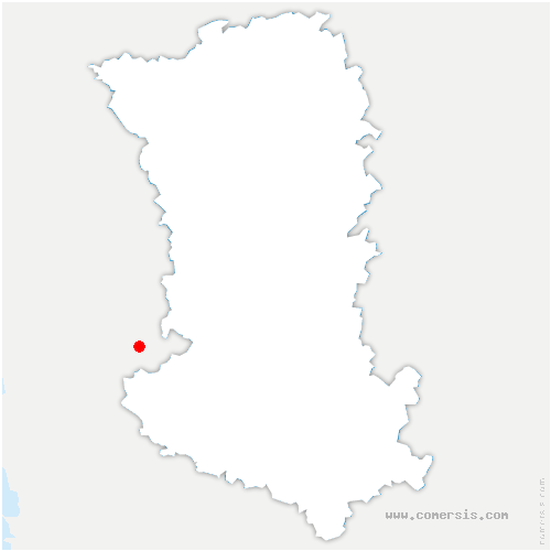 carte de localisation de Jazeneuil