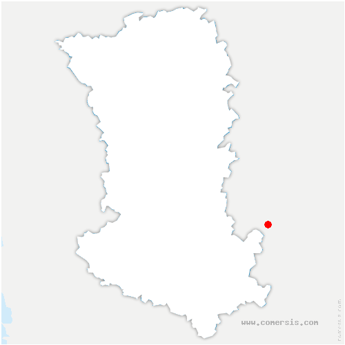 carte de localisation de Journet
