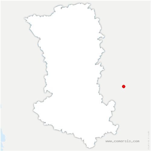carte de localisation de Liglet