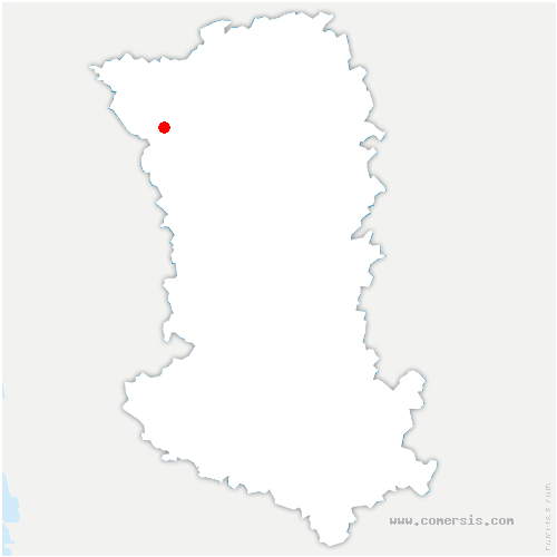 carte de localisation de Maulay