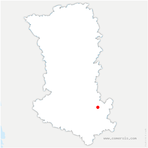 carte de localisation de Moulismes