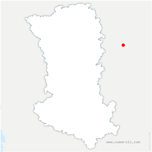 carte de localisation de Néré
