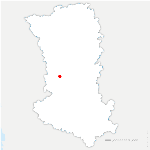 carte de localisation de Poitiers