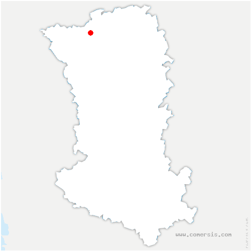 carte de localisation de Pouant