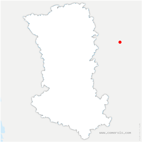 carte de localisation de Romazières