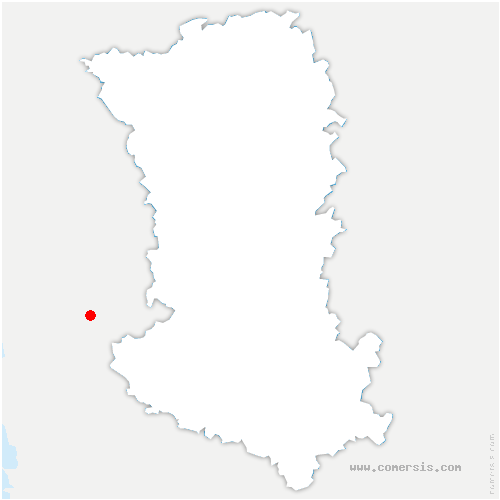 carte de localisation de Rouillé