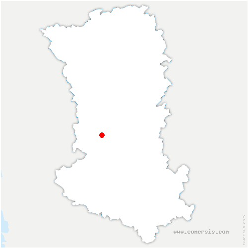 carte de localisation de Saint-Benoît