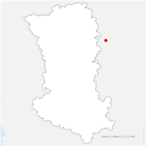 carte de localisation de Saint-Georges-de-Longuepierre