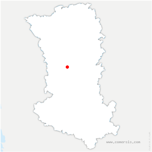 carte de localisation de Saint-Georges-lès-Baillargeaux
