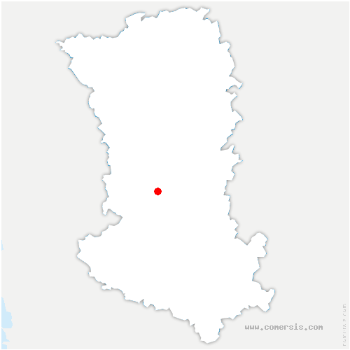 carte de localisation de Saint-Julien-l'Ars
