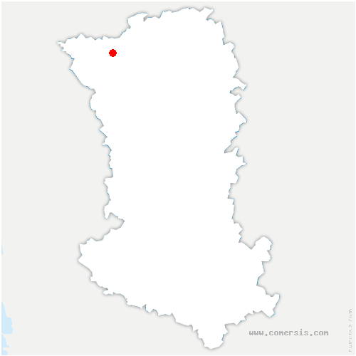 carte de localisation de Sammarçolles