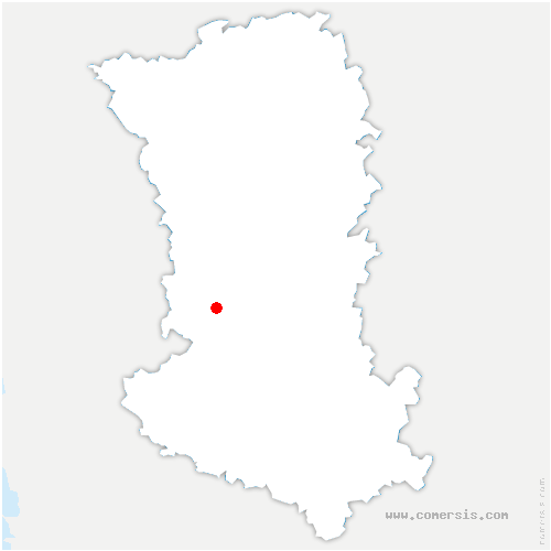 carte de localisation de Surin