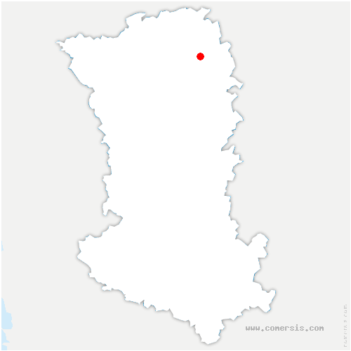 carte de localisation de Taizé