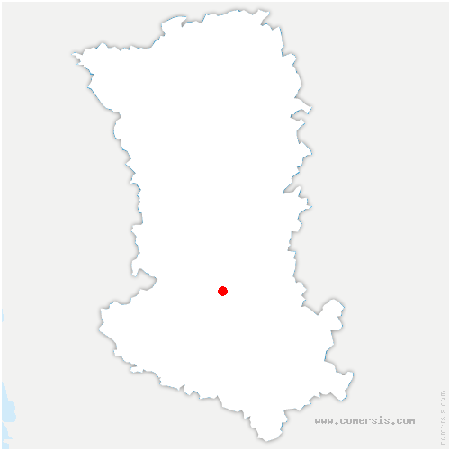 carte de localisation de Vernon