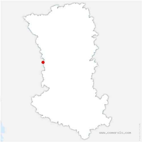 carte de localisation de Villiers