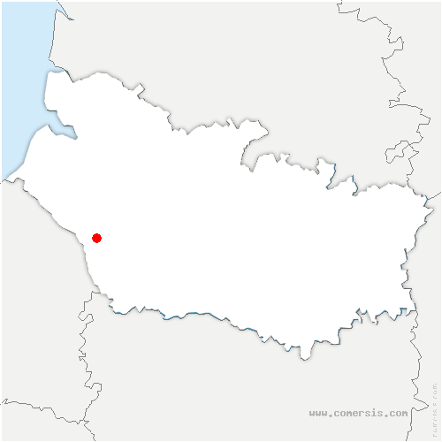 carte de localisation de Andainville