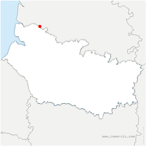 carte de localisation d'Attilly