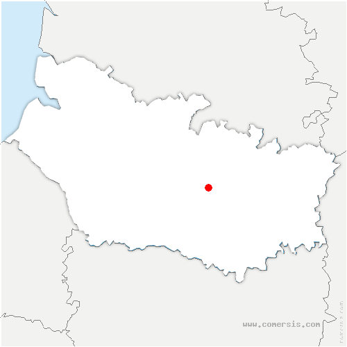carte de localisation de Aubigny