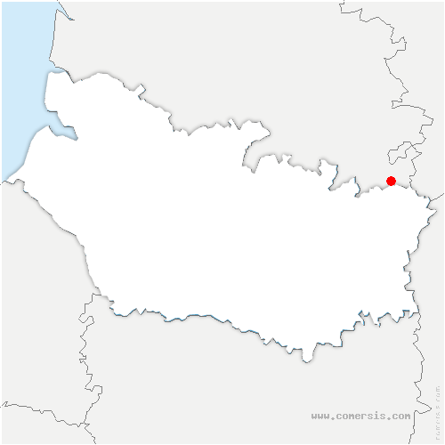 carte de localisation d'Auvilliers