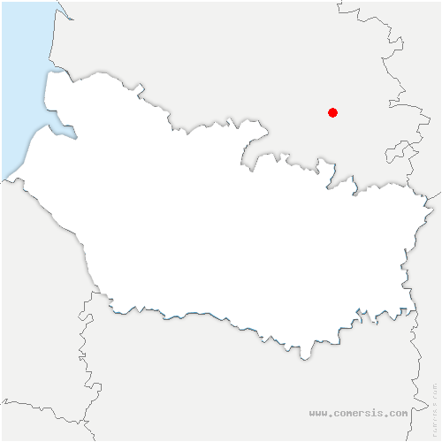 carte de localisation d'Avesnes-en-Val