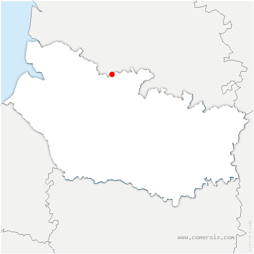 carte de localisation de Béalcourt