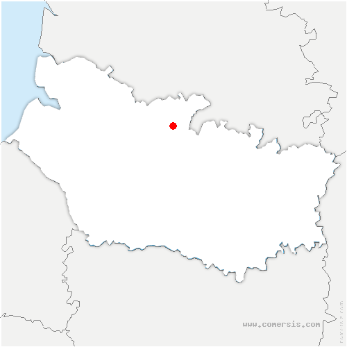 carte de localisation de Beauval