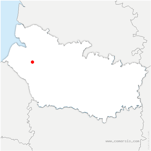 carte de localisation de Béhen