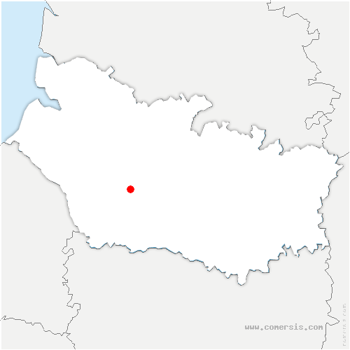 carte de localisation de Berthecourt