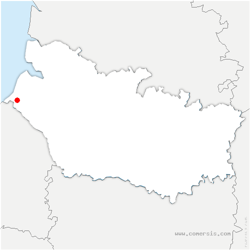 carte de localisation de Béthencourt-sur-Mer