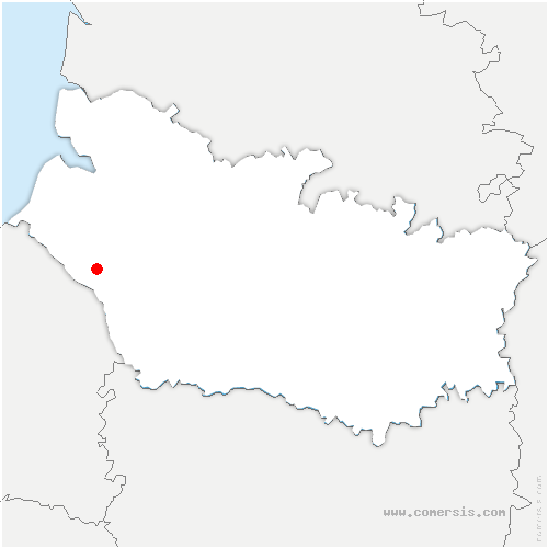 carte de localisation de Biencourt