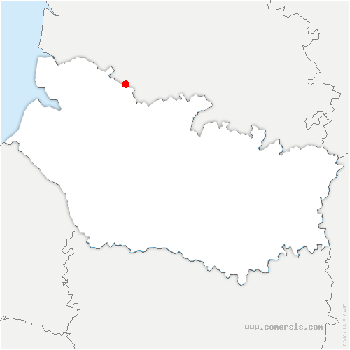 carte de localisation de Boufflers