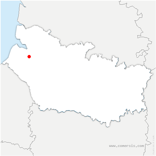 carte de localisation de Cahon