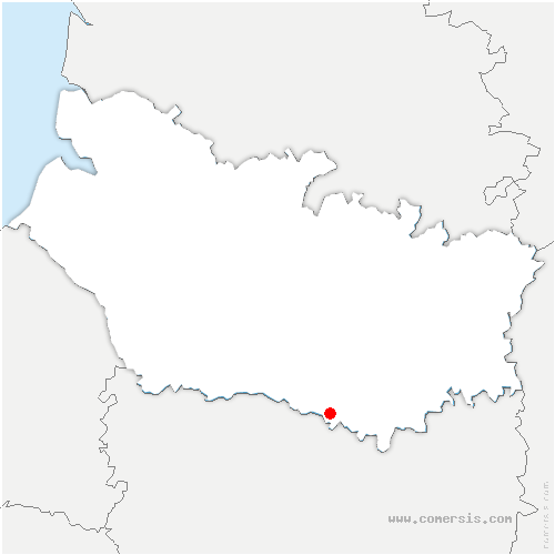 carte de localisation de Cantigny